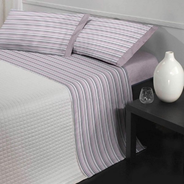 Completo lenzuola letto Singolo Cavalieri Giusy disegno 32669 colore 12