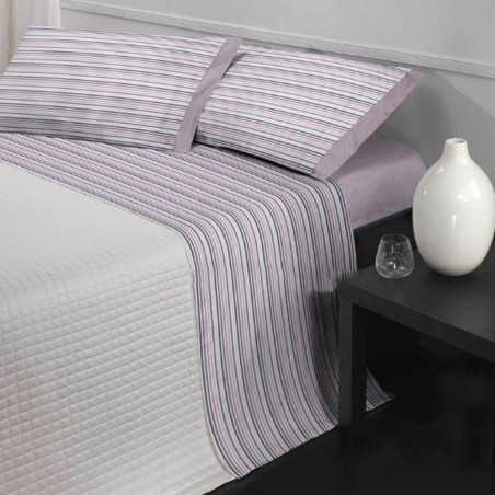 Completo lenzuola letto Singolo Cavalieri Giusy disegno 32669 colore 12
