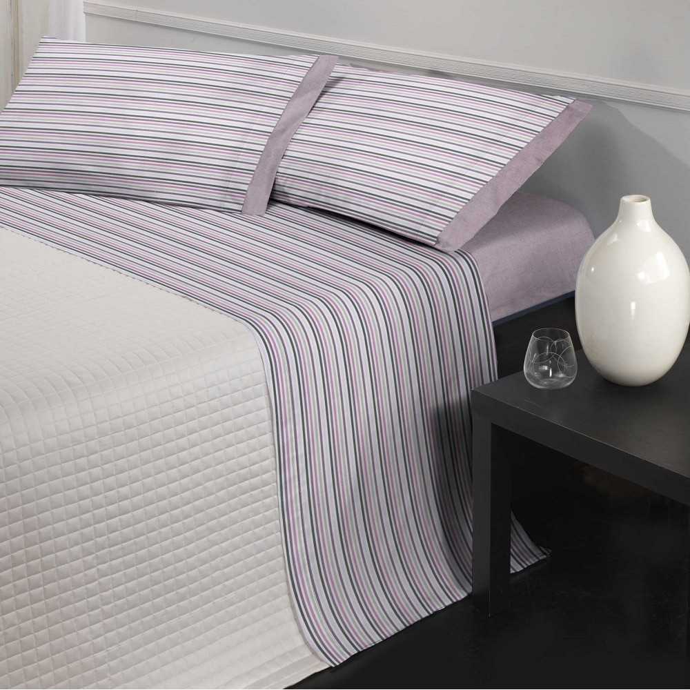 Completo lenzuola letto piazza e mezza Cavalieri Giusy disegno 32669 colore 13