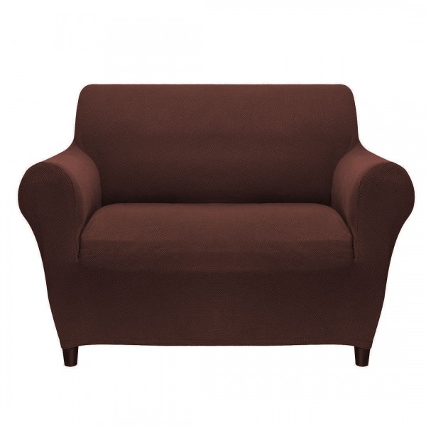 Armchair cover for 1 seat Fazzini sofa cover in Brown colour
