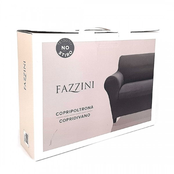 Sesselbezug 1 Sitzer Sofabezug Fazzini Farbe Grau