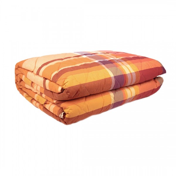 Light quilt for single bed Randi Dakota Orange colour