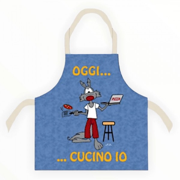 Grembiule da cucina Taglia Unica Happy People Cucino io