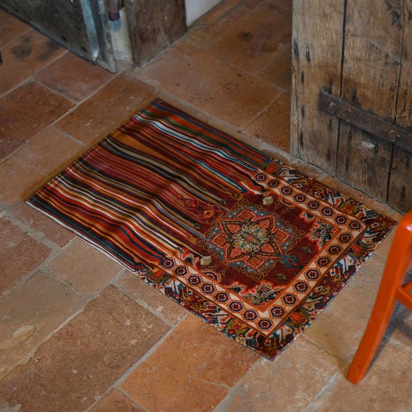 Tappeto Tiptap Fusion Tiptapp Bordeaux Cm. 52X 80