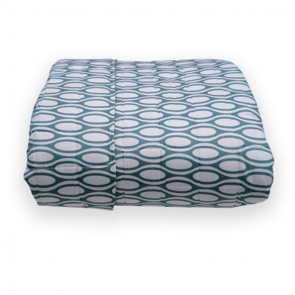 Dondi Maison double bed coverlet in Porcelain color