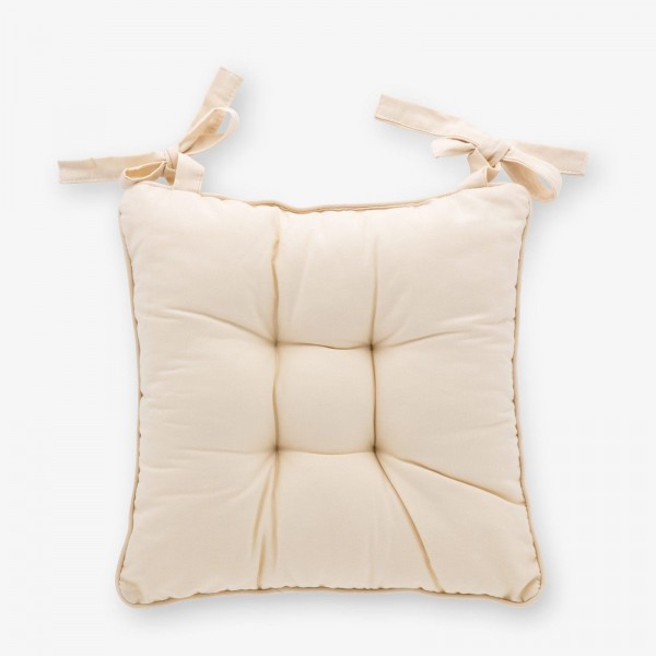 Cuscino Coprisedia Carillo Morbidone 40x40cm colore Avorio
