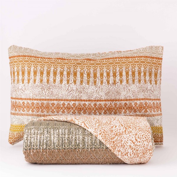 Copripiumino Carillo Africa 1 Pz. Col. Beige