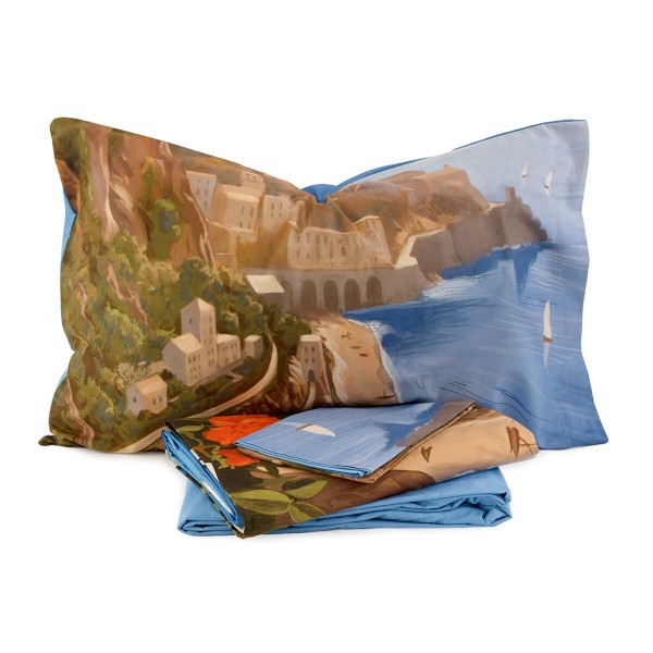 Completo copripiumino Bassetti Amalfi