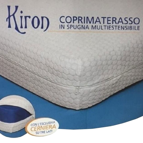 Matratzenbezug aus Jacquard-Frottee mit Reißverschluss Biancaluna Kiron