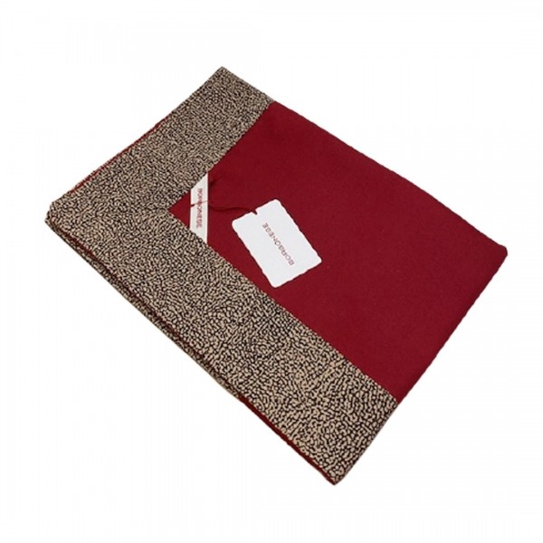 Tovaglia 180x270 Borbonese Jolie colore Rosso da 12 posti