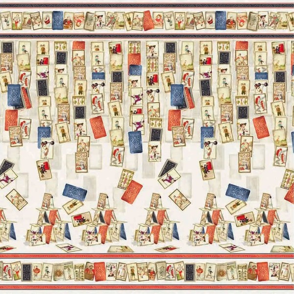 Einband aus Leinen Tessitura Toscana Tarot