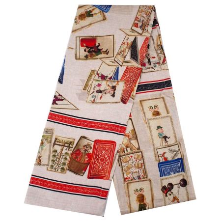 Einband aus Leinen Tessitura Toscana Tarot