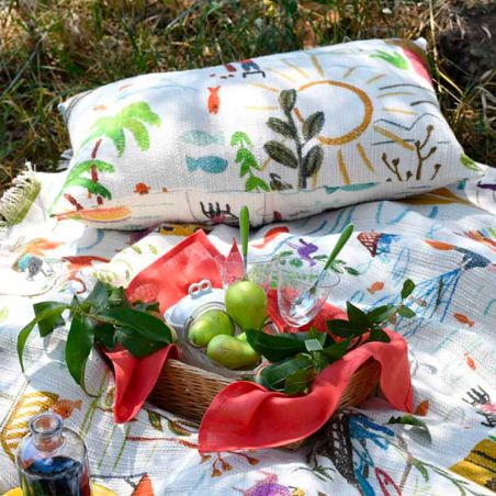 Cuscino arredo Tessitura Toscana Creole T&Linus