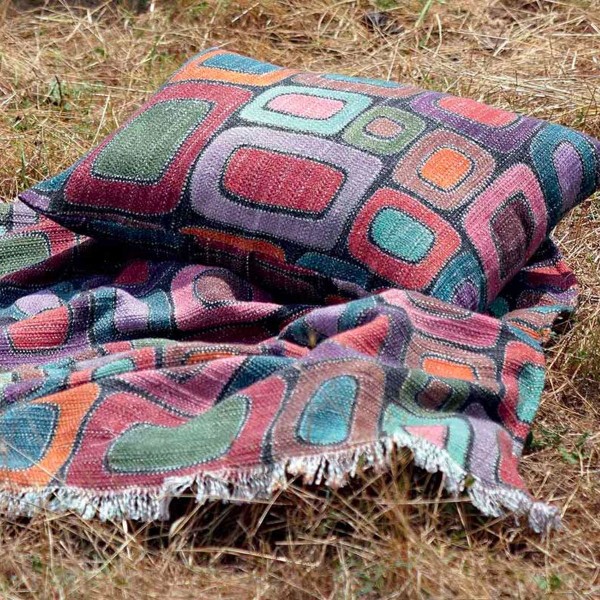 Cuscino arredo Tessitura Toscana Sajio T&Linus