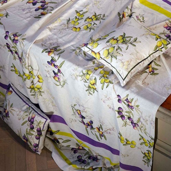 Cuscino arredo in Lino Tessitura Toscana Aida