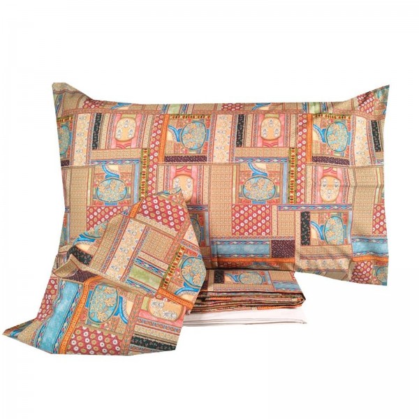 Completo Lenzuola Tessitura Toscana Paseo Patchwork