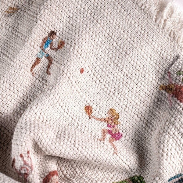 Coperta Plaid Tessitura Toscana Bondy T&Linus