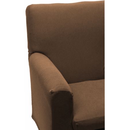 Housse de fauteuil Happidea 1P Bikini Ottoman 0000 M800 Marron