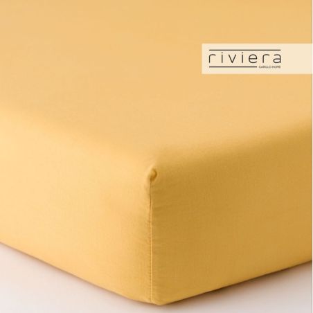 Completo lenzuola letto singolo Carillo Riviera Freedom Giallo crema