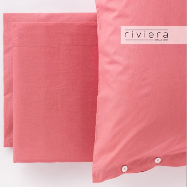 Completo lenzuola letto singolo Carillo Riviera Freedom Rosa Loto