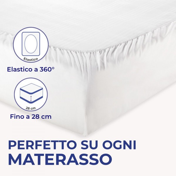 Completo lenzuola letto singolo Andrea Home I Colorissimi in tinta unita Biscotto Croccante