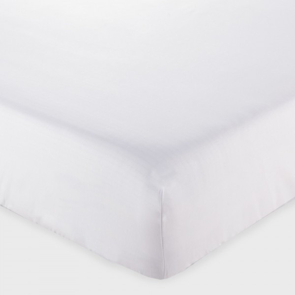 Completo lenzuola letto piazza e mezza francese Andrea Home I Colorissimi in tinta unita Bianco