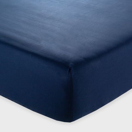 Completo lenzuola letto piazza e mezzo Andrea Home I Colorissimi in tinta unita Blue Vintage
