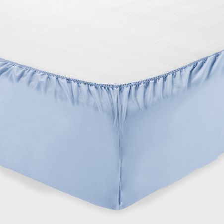 Completo lenzuola letto piazza e mezzo Andrea Home I Colorissimi in tinta unita Blu cielo