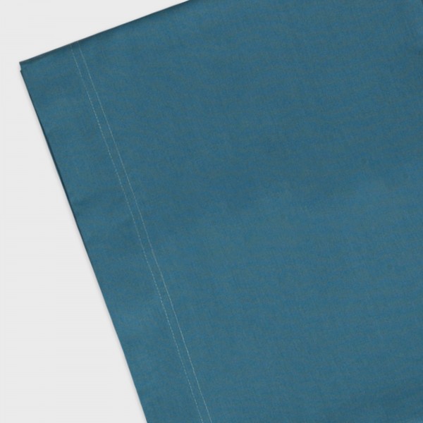Completo lenzuola letto matrimoniale Andrea Home I Colorissimi in tinta unita Azzurro Anatra