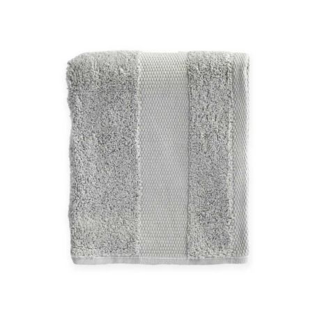 Coppia asciugamani viso + ospite Andrea Home JSuperSoft Grigio Chiaro