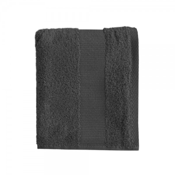 Coppia asciugamani viso + ospite Andrea Home JSuperSoft Nero