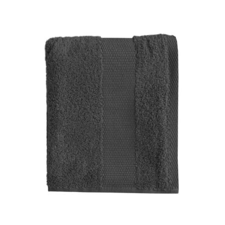 Coppia asciugamani viso + ospite Andrea Home JSuperSoft Nero