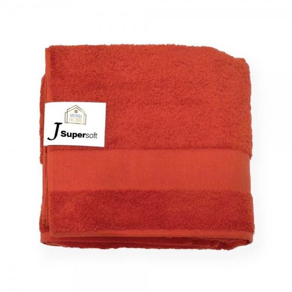 Telo Doccia Extralarge Andrea Home JSuperSoft Bordeaux