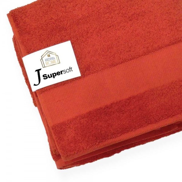 Telo Doccia Extralarge Andrea Home JSuperSoft Bordeaux