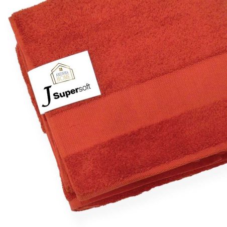 Telo Doccia Extralarge Andrea Home JSuperSoft Bordeaux