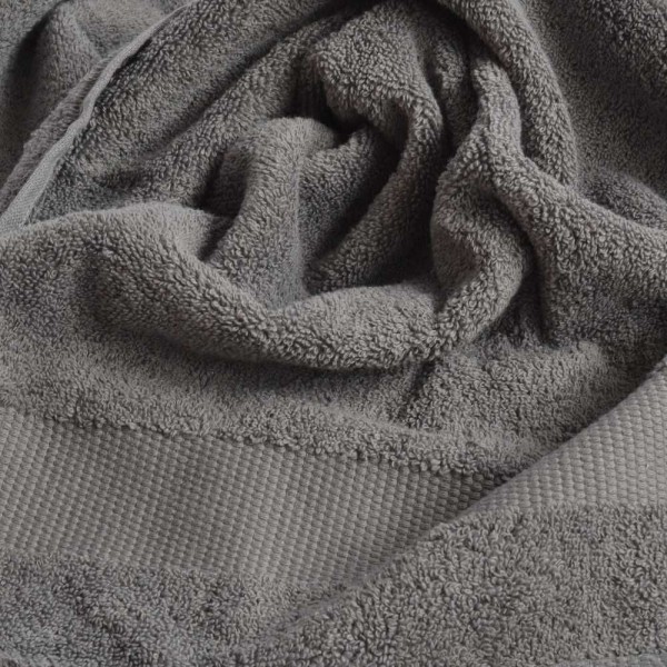 Lavetta asciugamano 30x30 cm Andrea Home Jsupersoft Grigio scuro