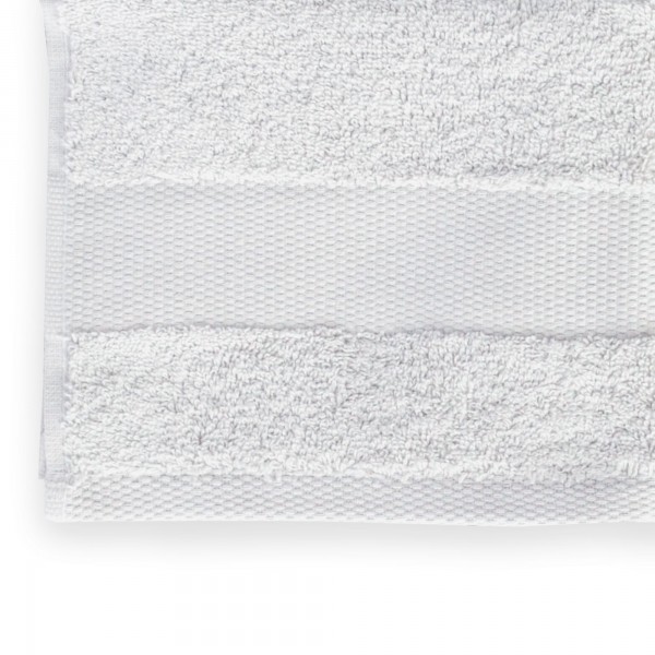 Coppia asciugamani viso + ospite Andrea Home JSuperSoft Bianco