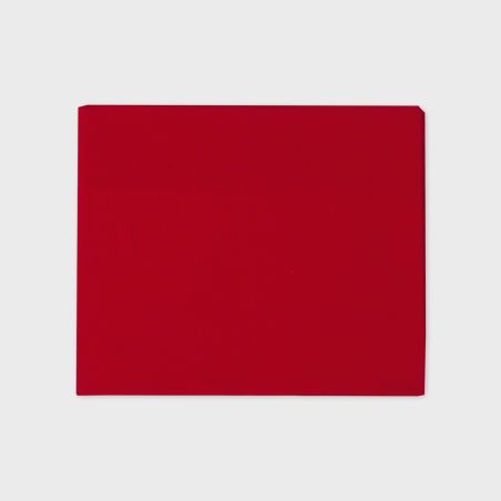 Spannbettlaken für Doppelbett Andrea Home I Colorissimi in Uni-Farbe Persisches Rot