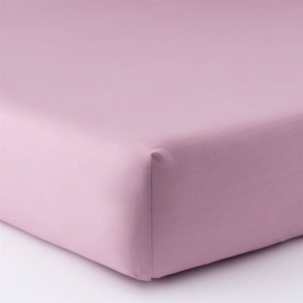 Completo Lenzuola letto Singolo in percalle Riviera Olaf colore Rosa Paprika