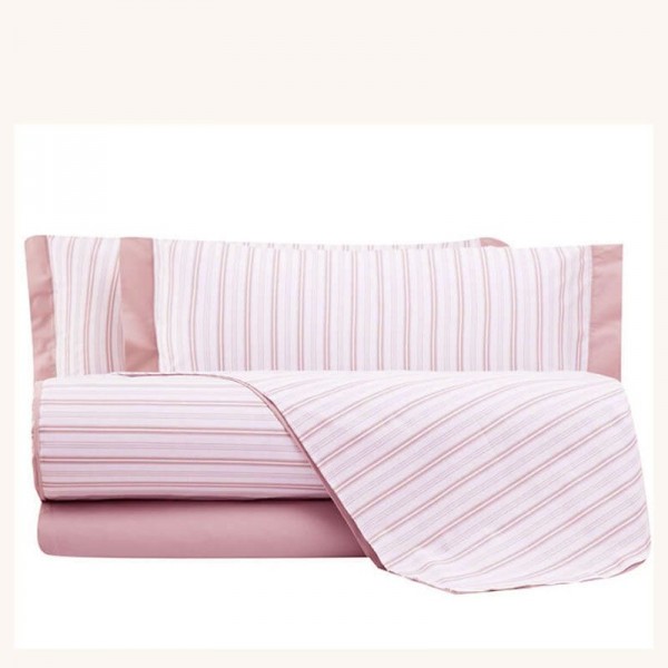 Set Einzelbett Bettbezug Cogal Shake - Sepia pink