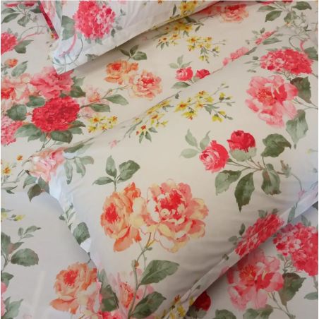 Ensemble housse couette Randi Atelier double couleur Rose