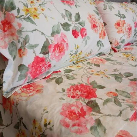 Ensemble housse couette Randi Atelier double couleur Rose