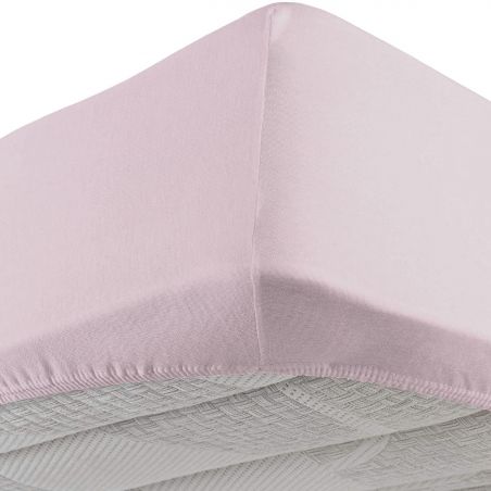 Lenzuolo sotto con angoli elastici Matrimoniale Large Vivacolor DaunenStep Rosa