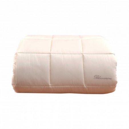 Winter Steppdecke für Doppelbett Blumarine Lory aus Satin in Seidenfarbe