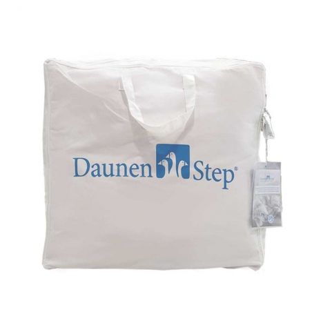 Daunensteppdecke Tagesdecke Zweifarbig DaunenStep 100% Daune Doppelbett - CLASSIC WINTER