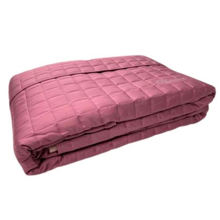 Bettdecke aus Baumwollsatin, Doppelbett, Blumarine Lory, Farbe Fard