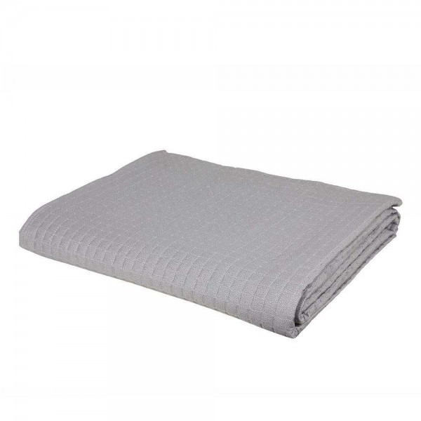 Trapuntino leggero letto Matrimoniale Borbonese Minimal colore Grigio Ferro