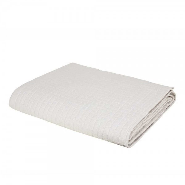 Trapuntino leggero letto Matrimoniale Borbonese Minimal colore Ecru