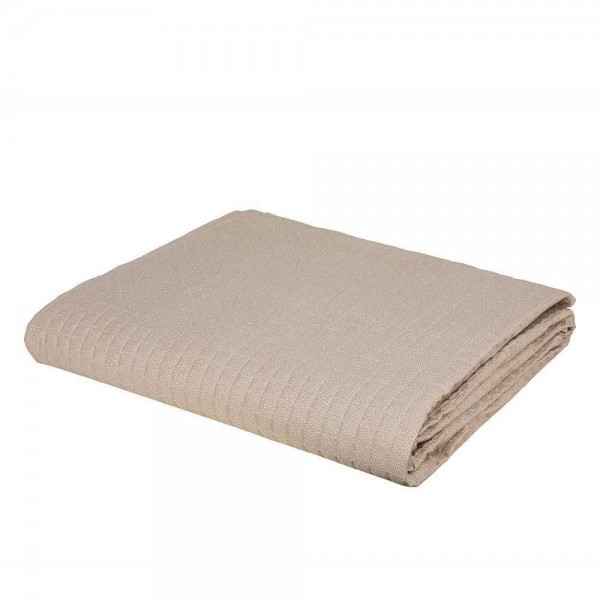 Trapuntino leggero letto Matrimoniale Borbonese Minimal colore Nocciola