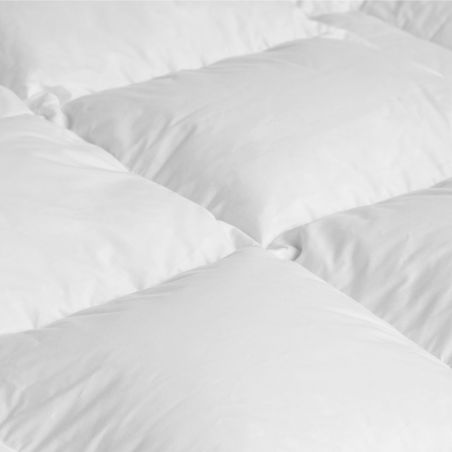 Bettdecke aus synthetischer Faser für Einzelbett von DaunenStep Neostep 400 - KALTER WINTER